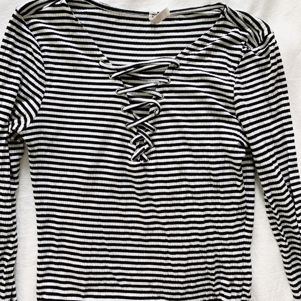Striped long sleeve